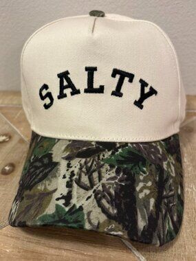 Salty Two Tone Canvas Cotton Cap